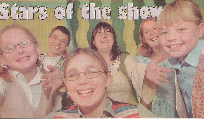 picture from Gwent Gazette for 'Songs From The Shows'