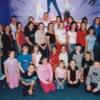 Company in 2002 by our 'Grease' painting (Now hidden by scenery)