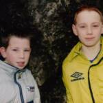 Gareth Holloway and a very young Josh Lewis
